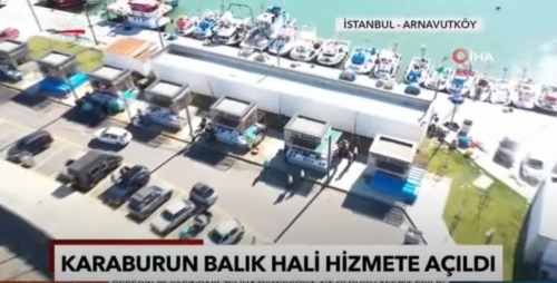 Arnavutköy Balık Hali Açıldı